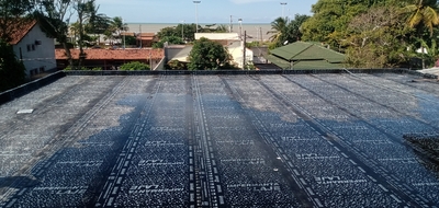 Manta asfáltica 4mm Casa de alto padrão