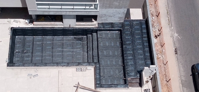 Piscina do condomínio Araguaia