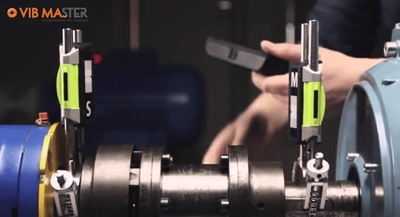 Alinhamento a Laser em Eixos de Equipamentos Rotativos Industriais