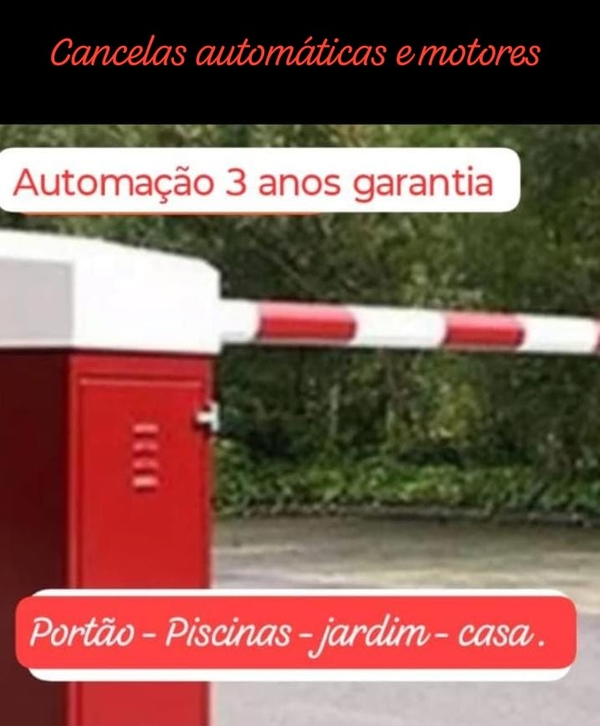 Cancela Automática e Motor