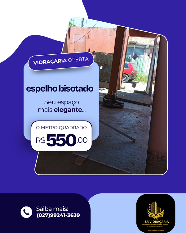 Promoção ESPELHO BISOTADO
